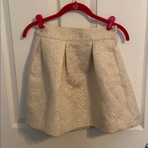 Gold skirt